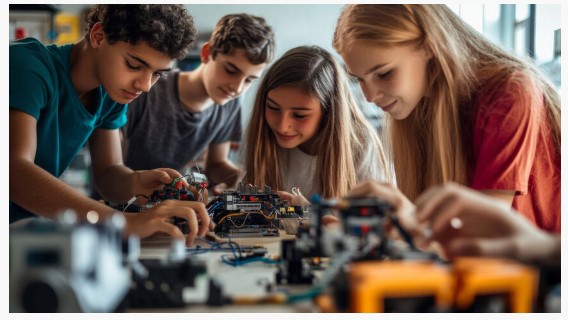 Robotics project at Tagore School