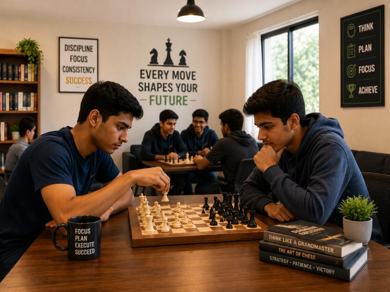 Chess Club at Tagore Hostel
