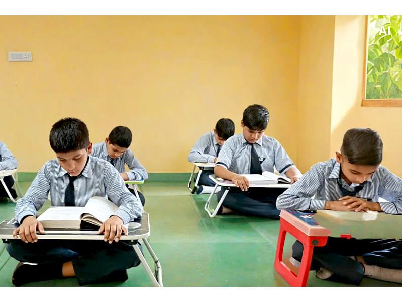 Tagore Hostel dining hall